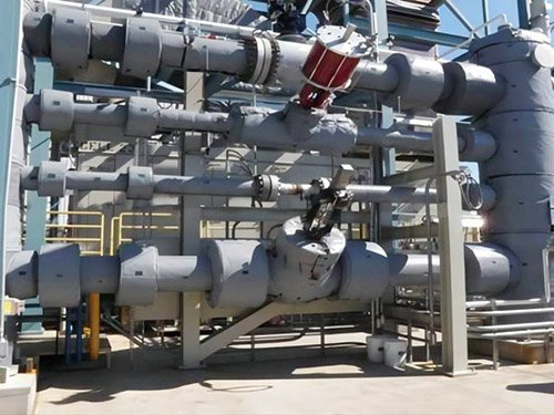 Flexible Removable Valve Flange Insulation Cover
