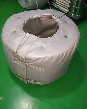 Flexible Removable Valve Flange Insulation Cover