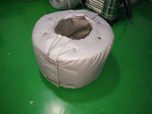 Flexible Removable Valve Flange Insulation Cover