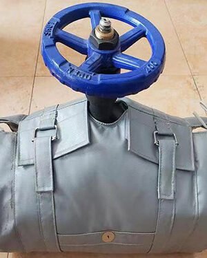 Flexible Removable Valve Flange Insulation Cover