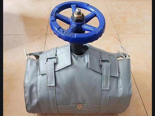 Flexible Removable Valve Flange Insulation Cover